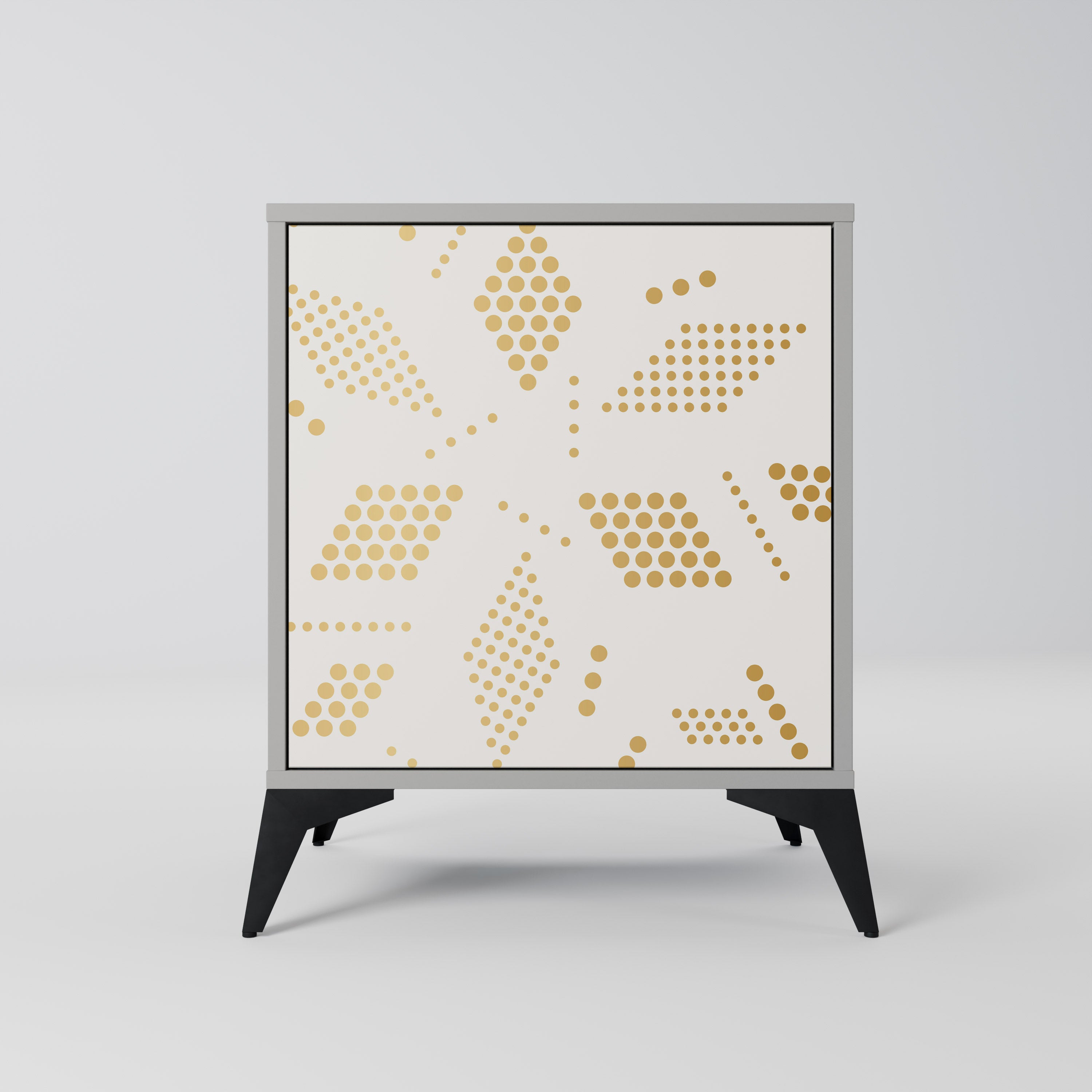 Aparador SPOTTED DAZE de 1 puerta en acabado gris