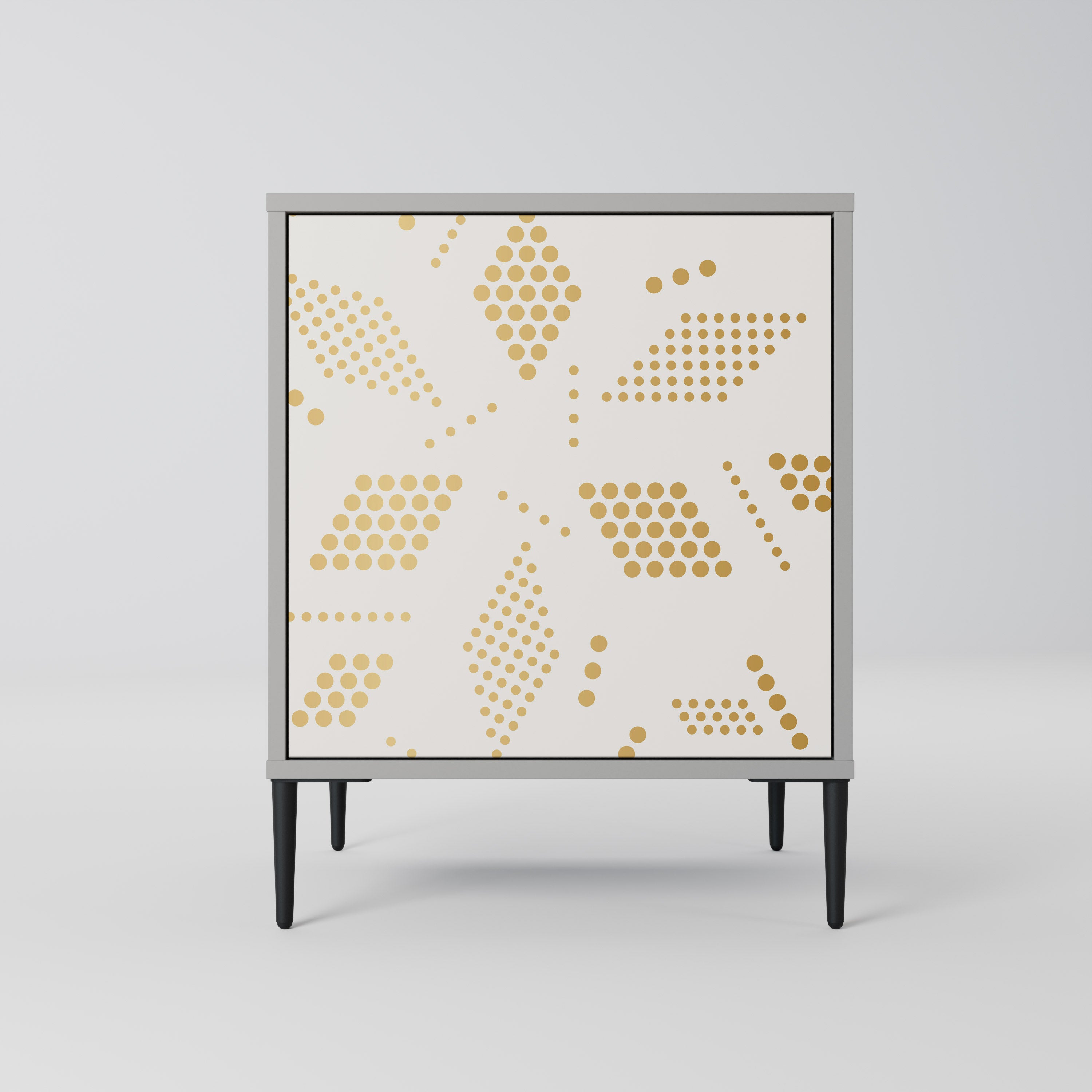 Aparador SPOTTED DAZE de 1 puerta en acabado gris