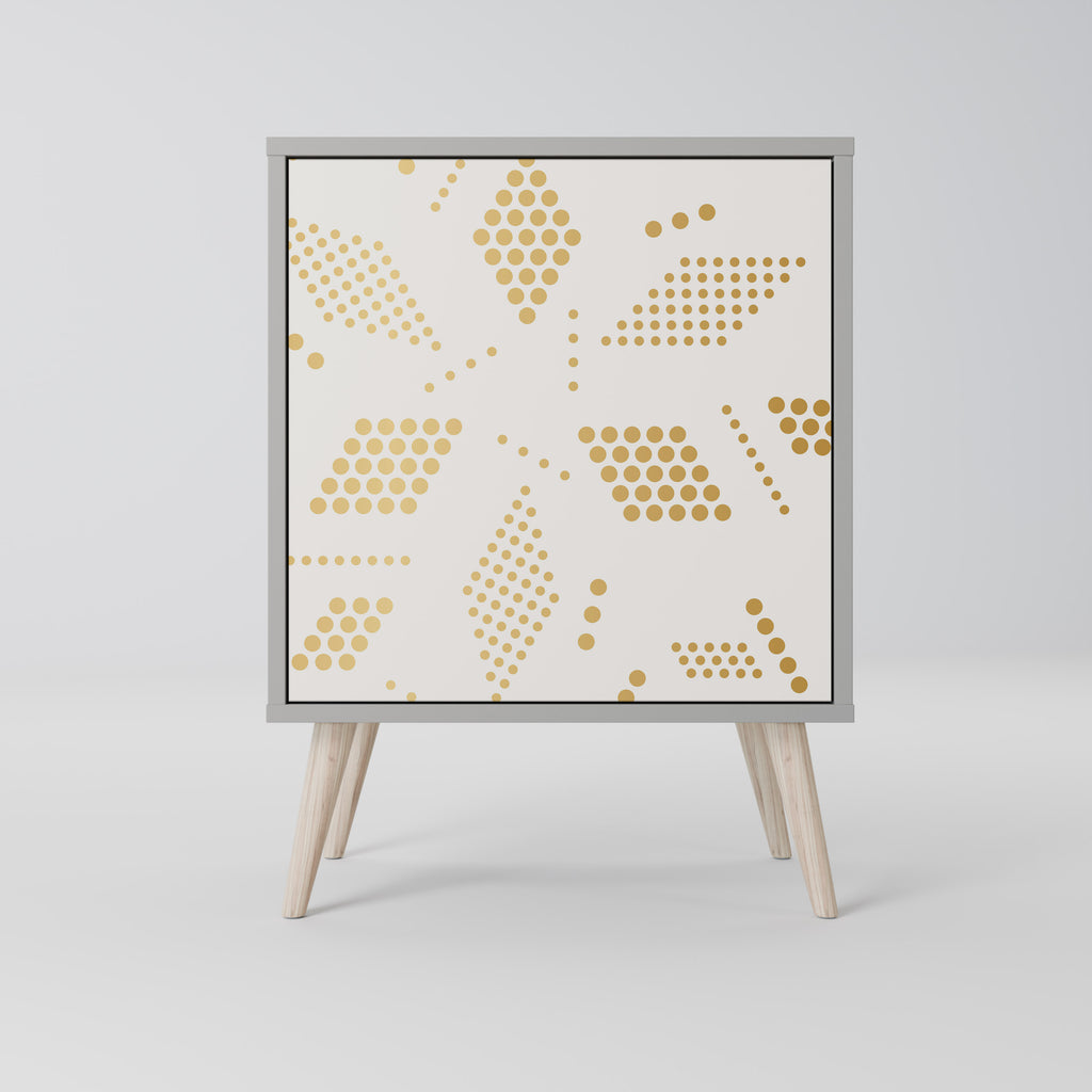 Aparador SPOTTED DAZE de 1 puerta en acabado gris