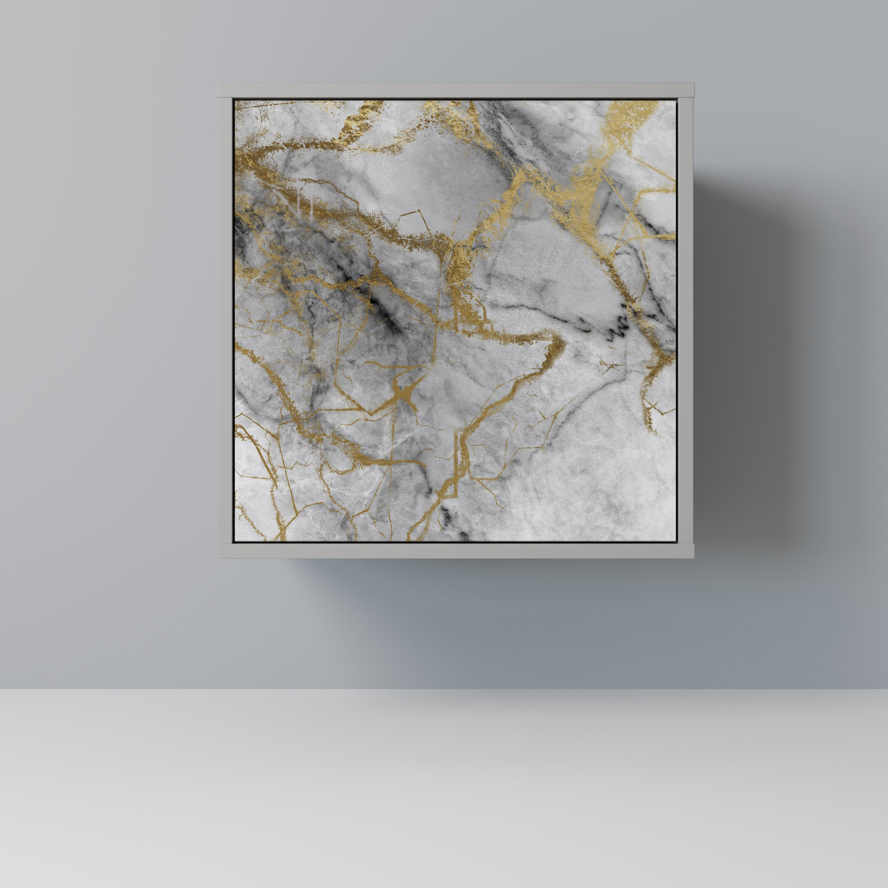 Aparador TIMELESS GLIDE de 1 puerta en acabado gris