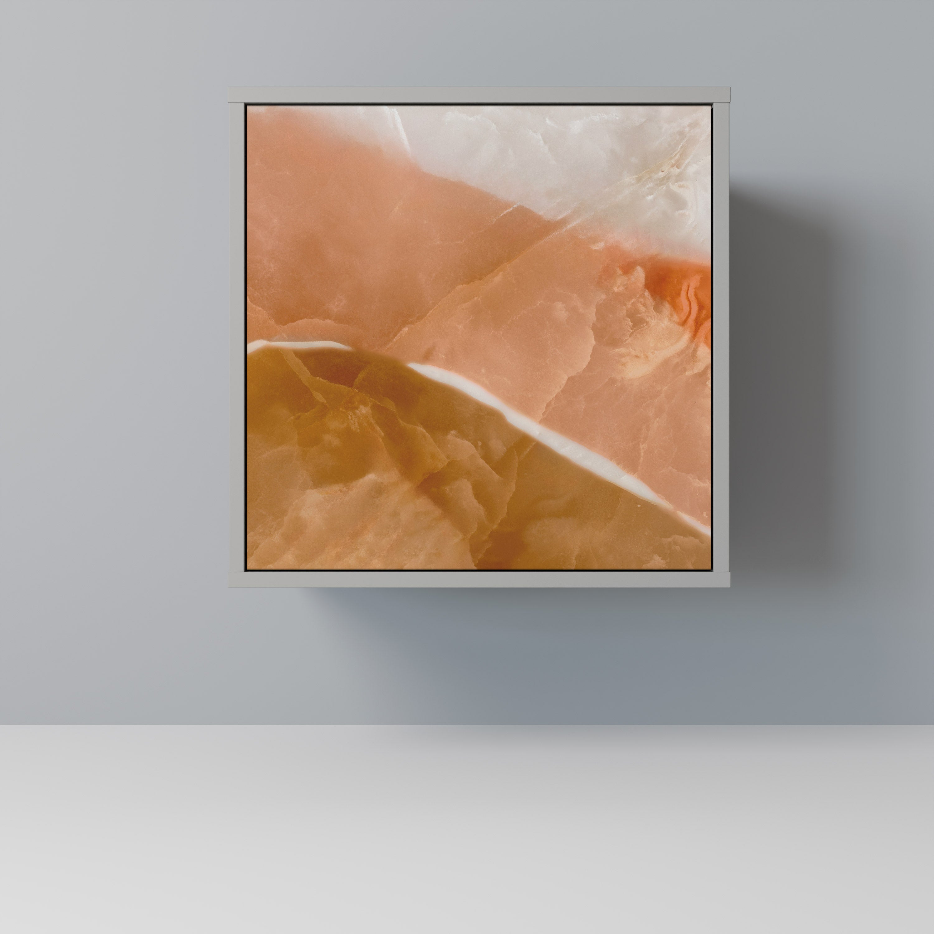 Aparador SANDHILLS SPLENDOUR de 1 puerta en acabado gris