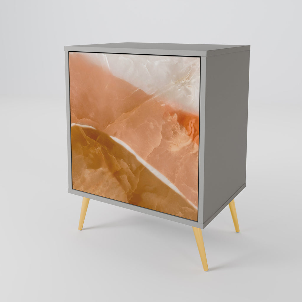 Aparador SANDHILLS SPLENDOUR de 1 puerta en acabado gris