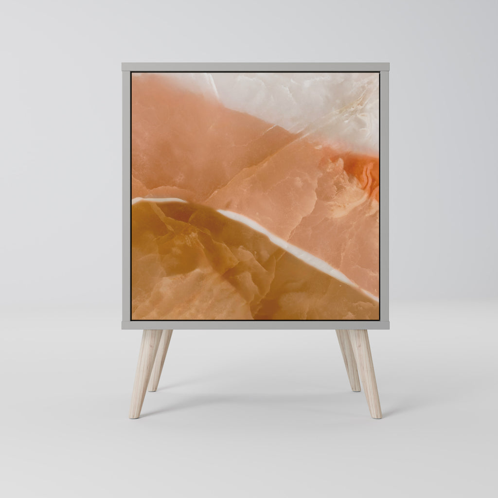 Aparador SANDHILLS SPLENDOUR de 1 puerta en acabado gris