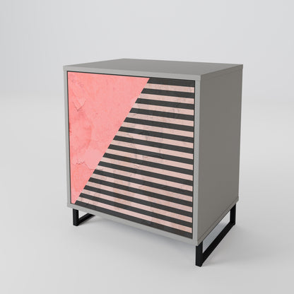 GLAMOROUS STRIPE Aparador de 1 Puerta