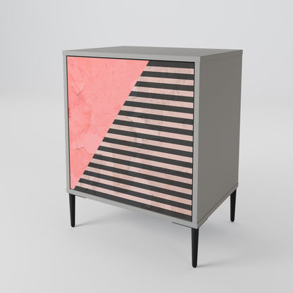 GLAMOROUS STRIPE Aparador de 1 Puerta