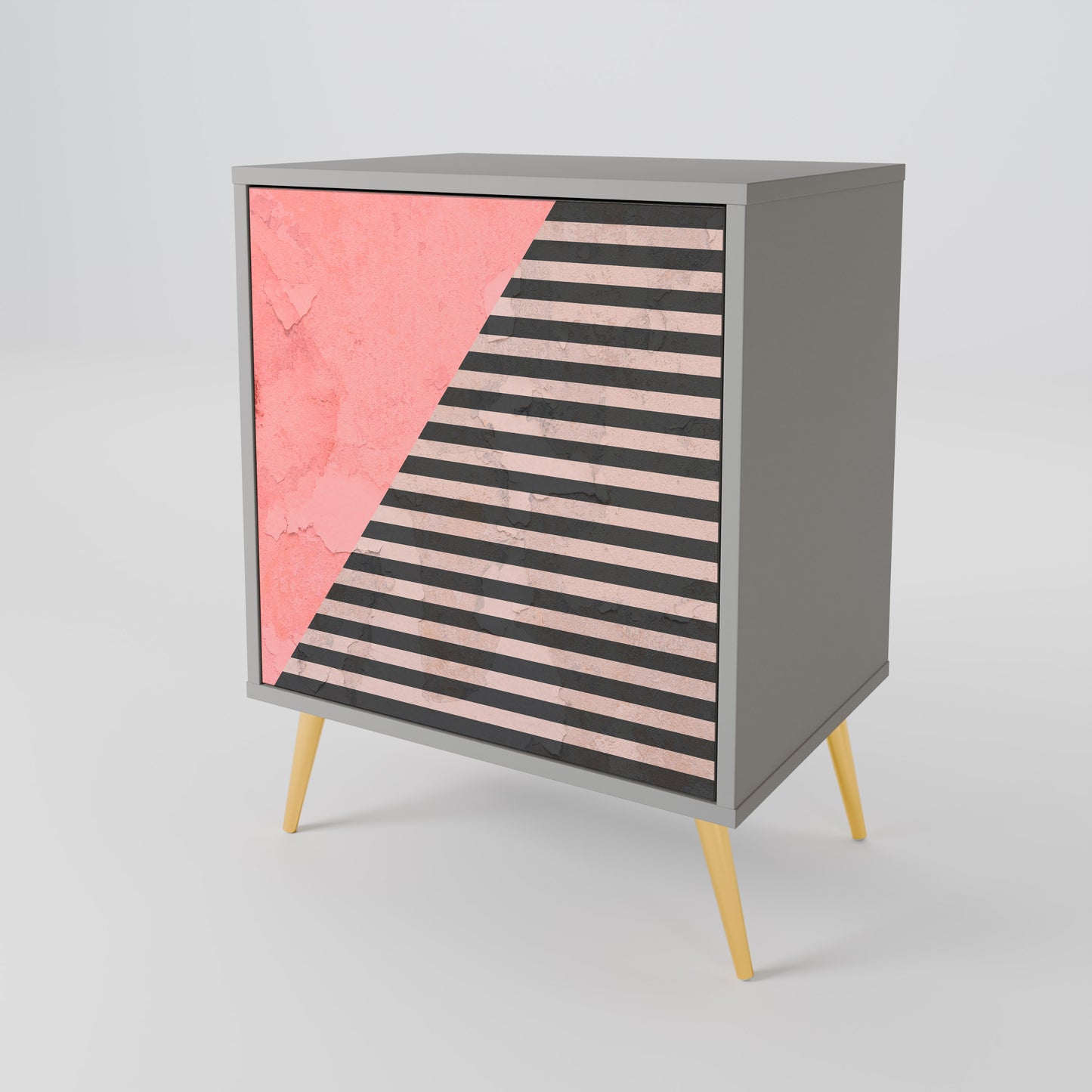 GLAMOROUS STRIPE Aparador de 1 Puerta