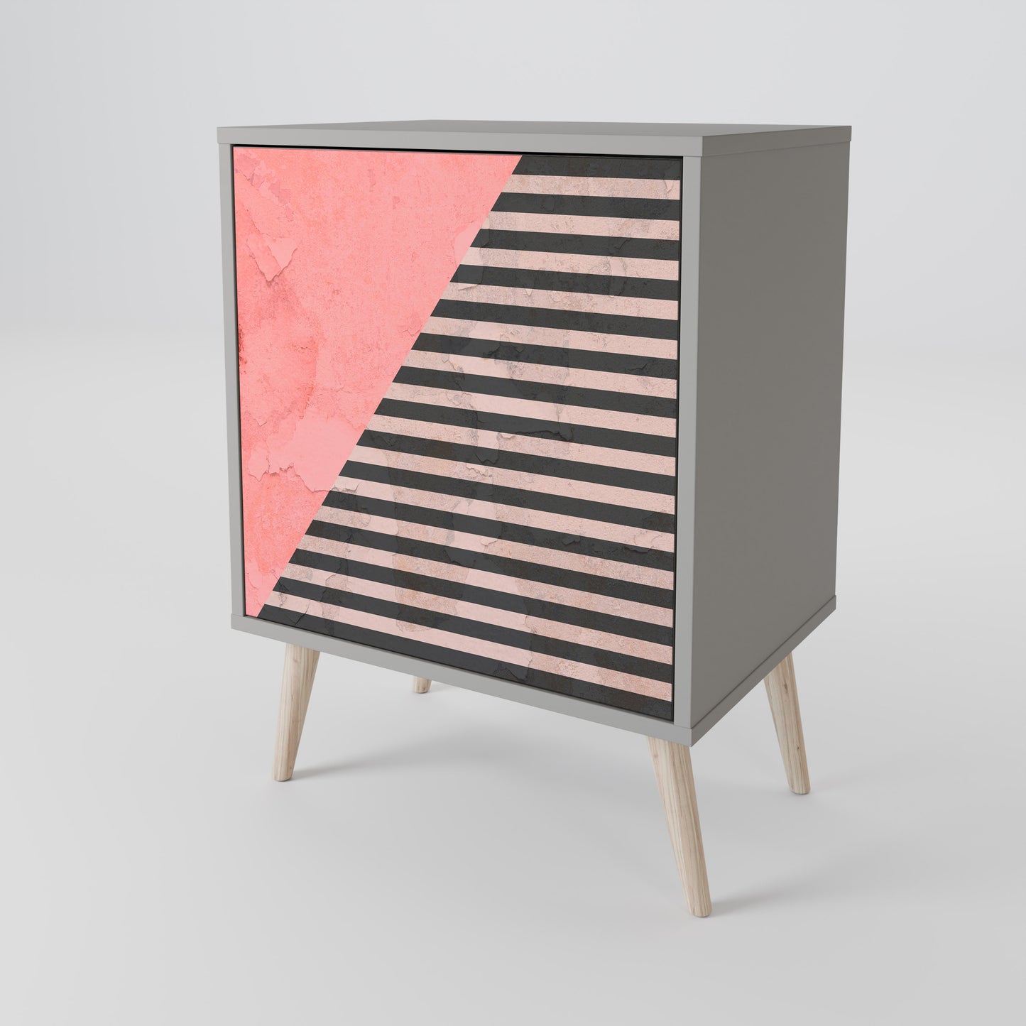 GLAMOROUS STRIPE Aparador de 1 Puerta