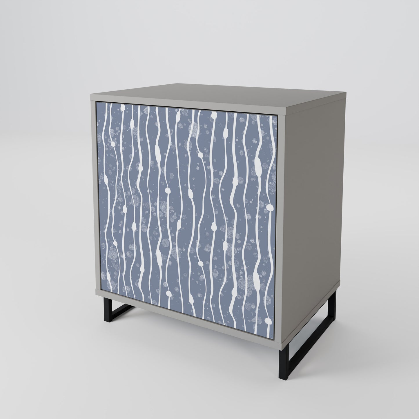 GRAPHITE RAIN Aparador de 1 Puerta