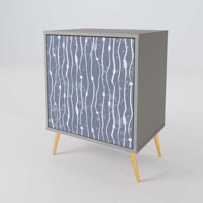 GRAPHITE RAIN Aparador de 1 Puerta