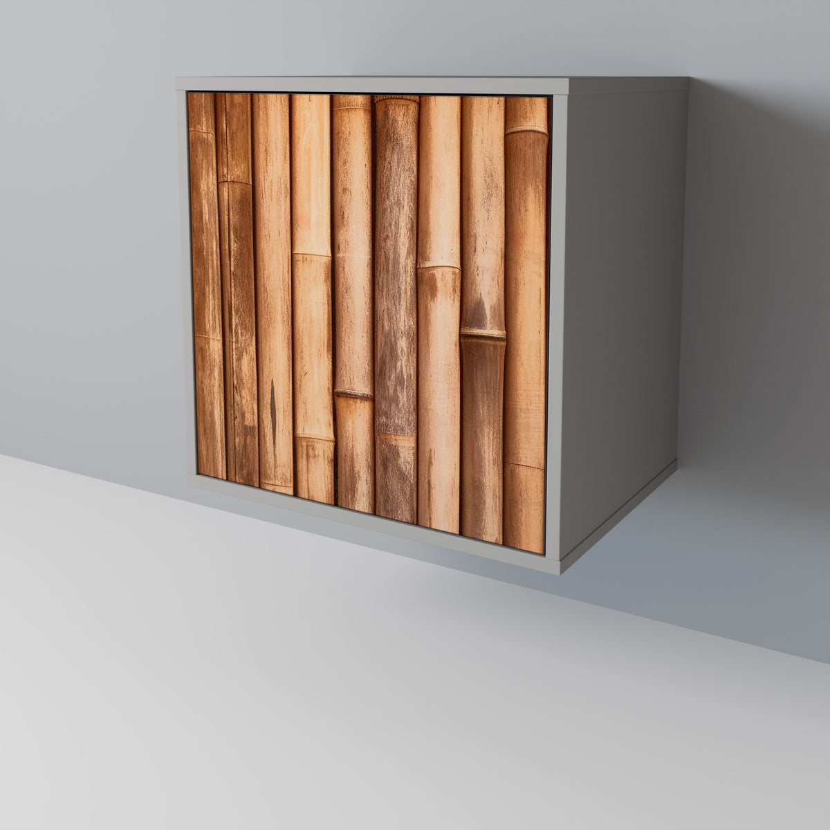 NATURAL WOOD 1-Door Sideboard