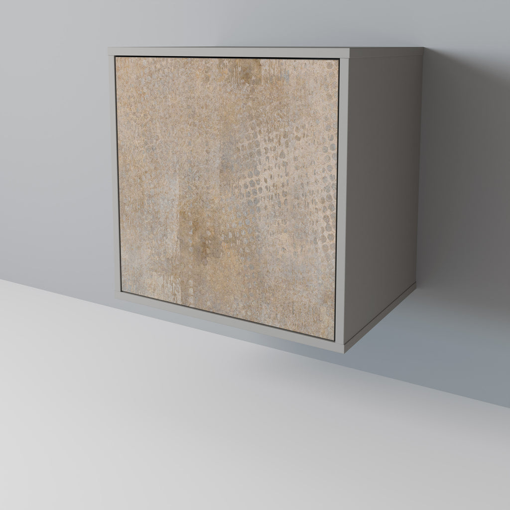 ERROR DE PANTALLA Aparador de 1 puerta en acabado gris