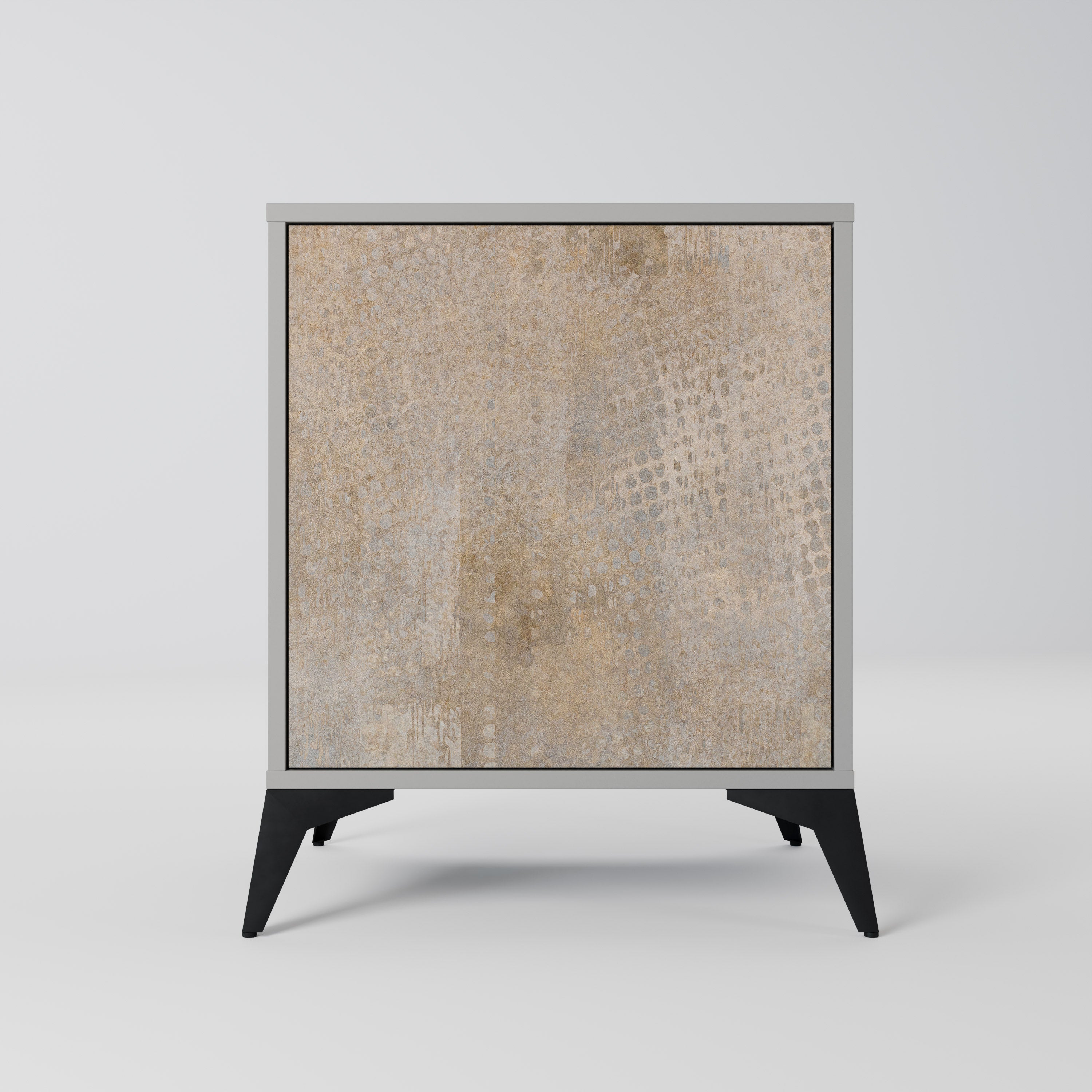 ERROR DE PANTALLA Aparador de 1 puerta en acabado gris