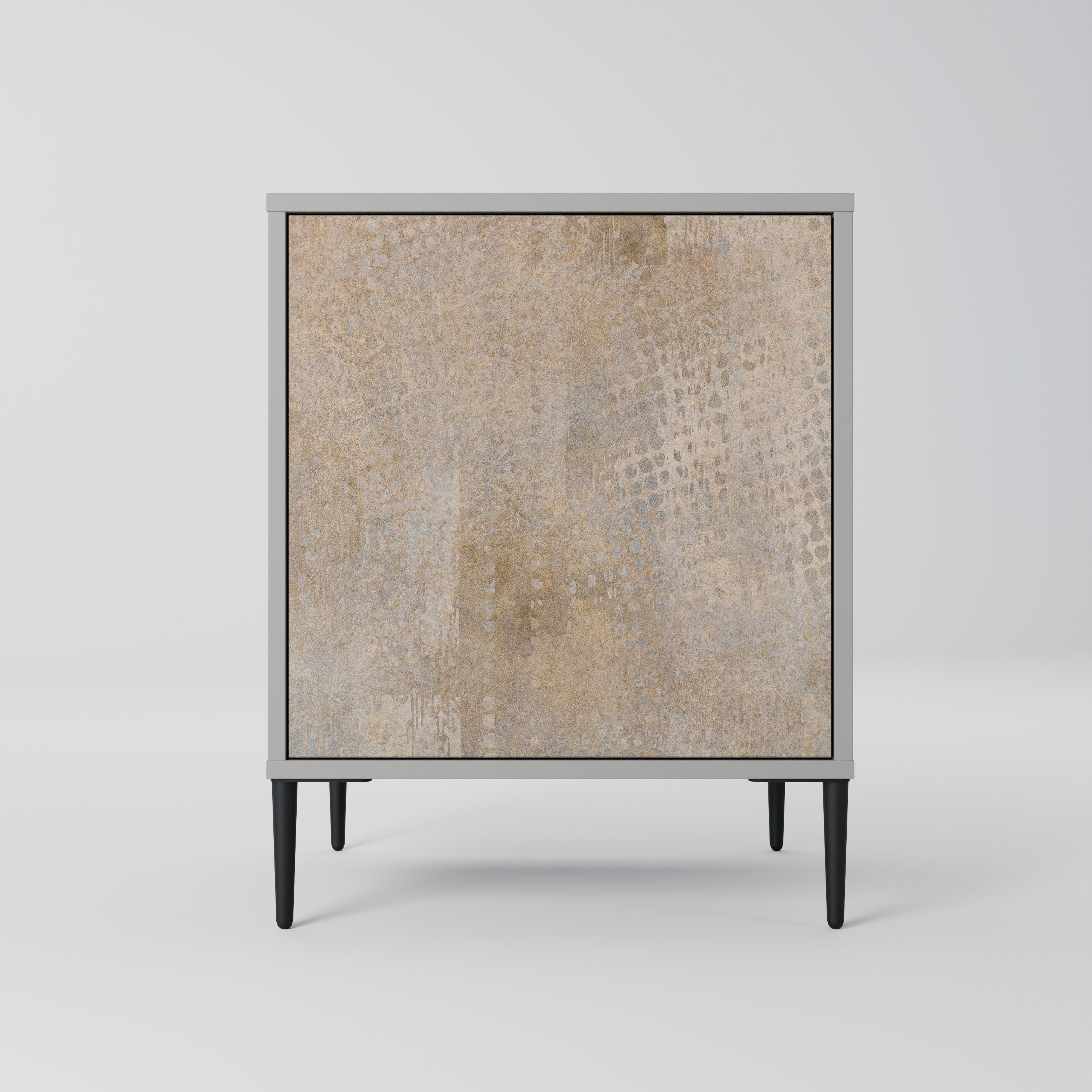 ERROR DE PANTALLA Aparador de 1 puerta en acabado gris