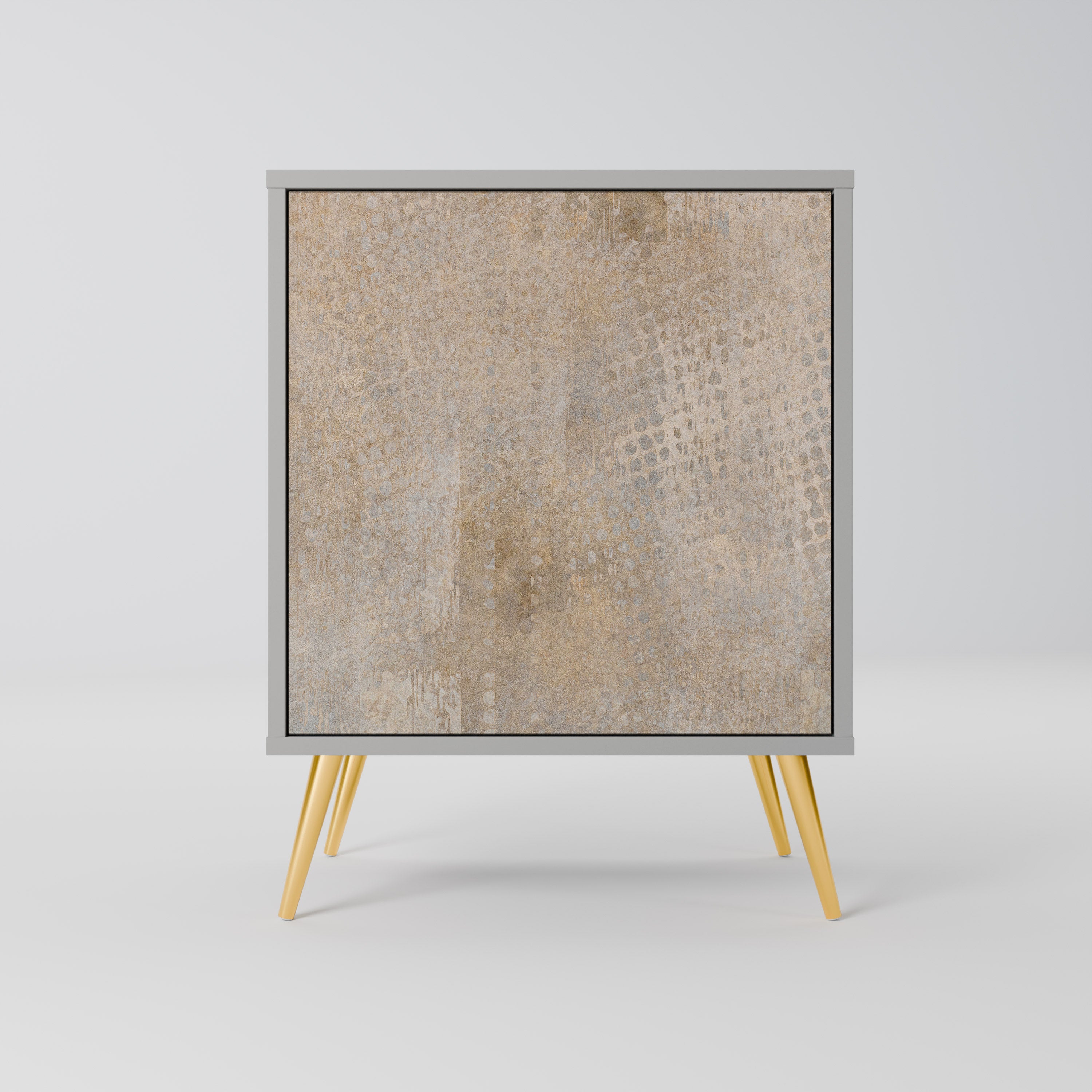 ERROR DE PANTALLA Aparador de 1 puerta en acabado gris