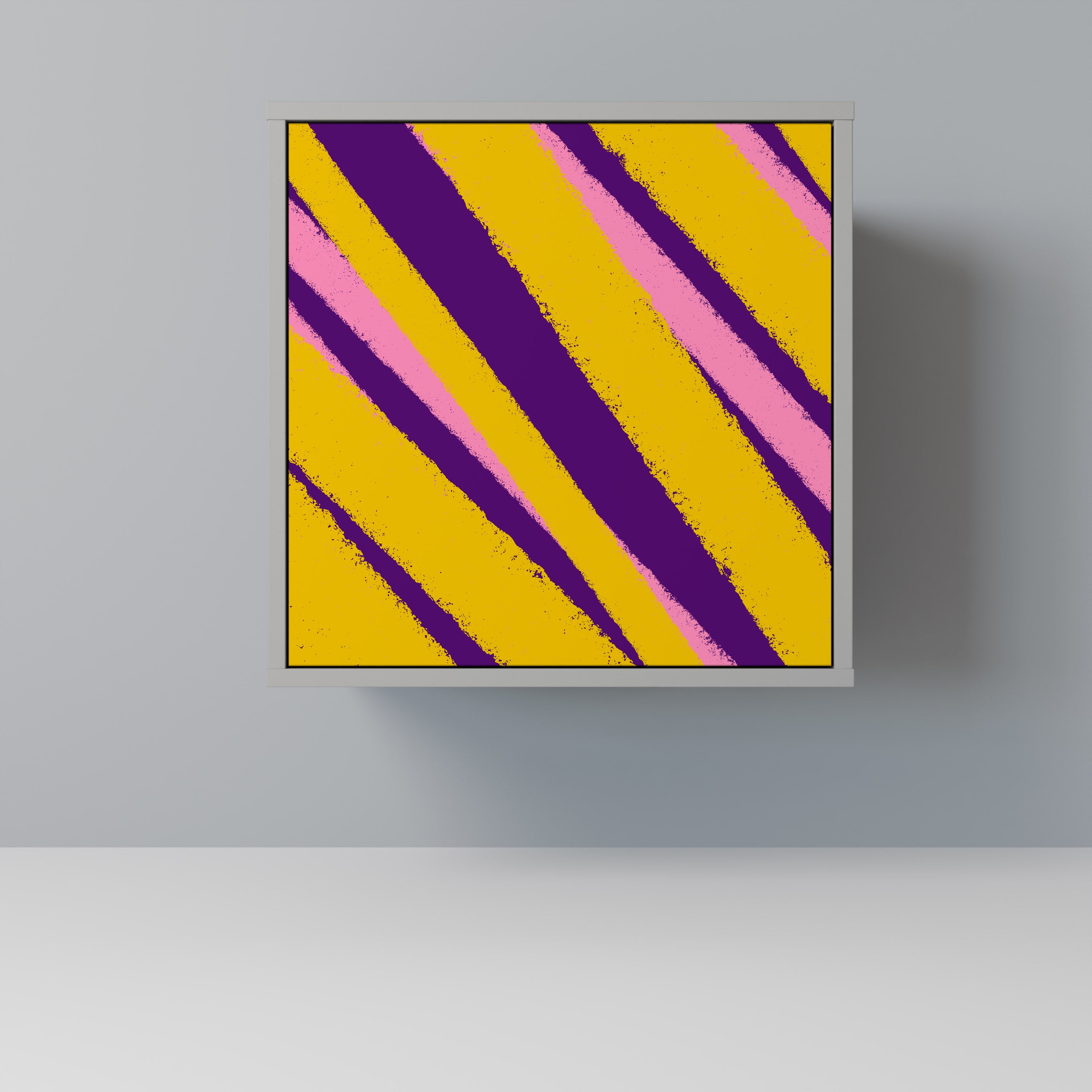 Aparador de 1 puerta DREAMS COME TRUE en acabado gris