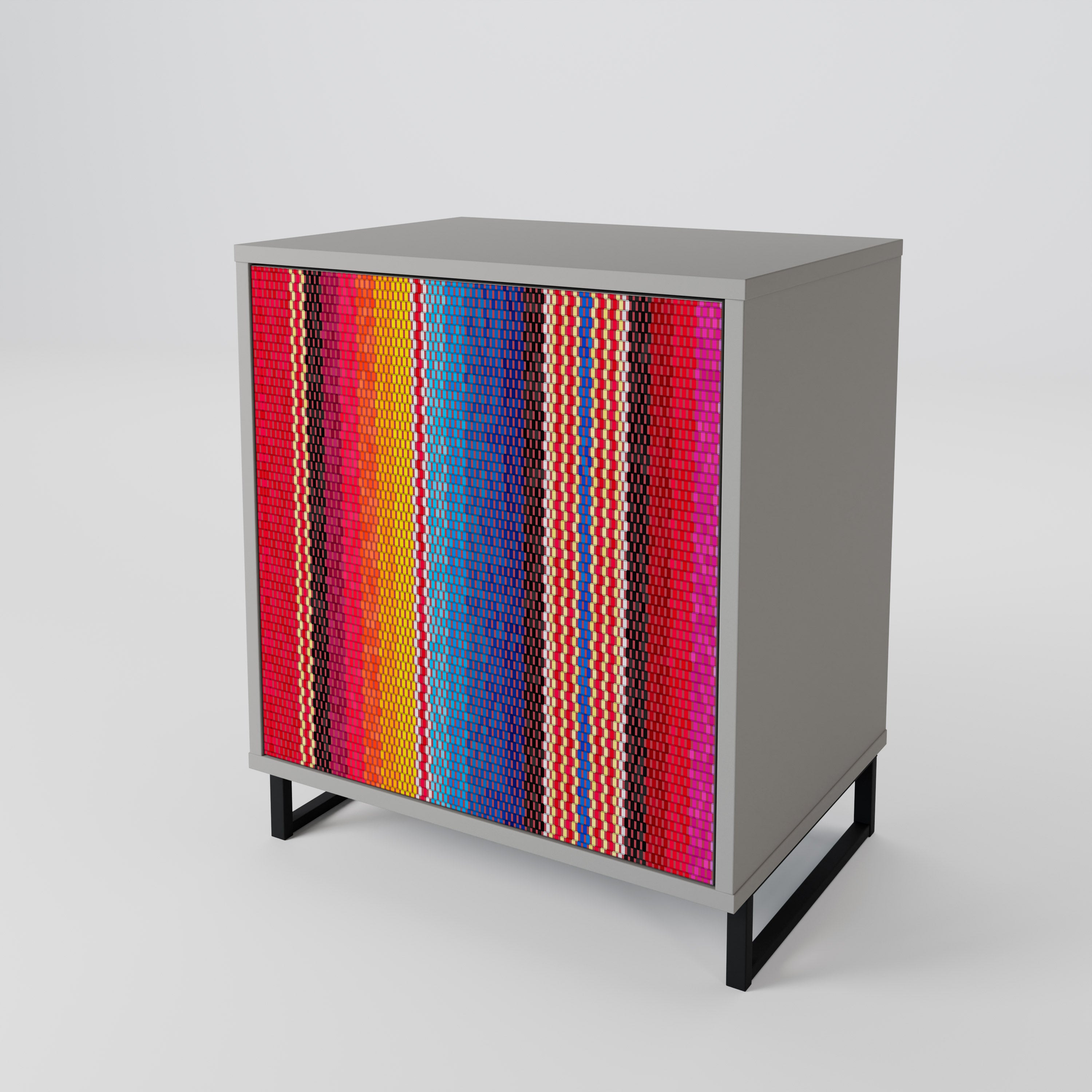 ETHNIC MEXICAN 1-Door Sideboard