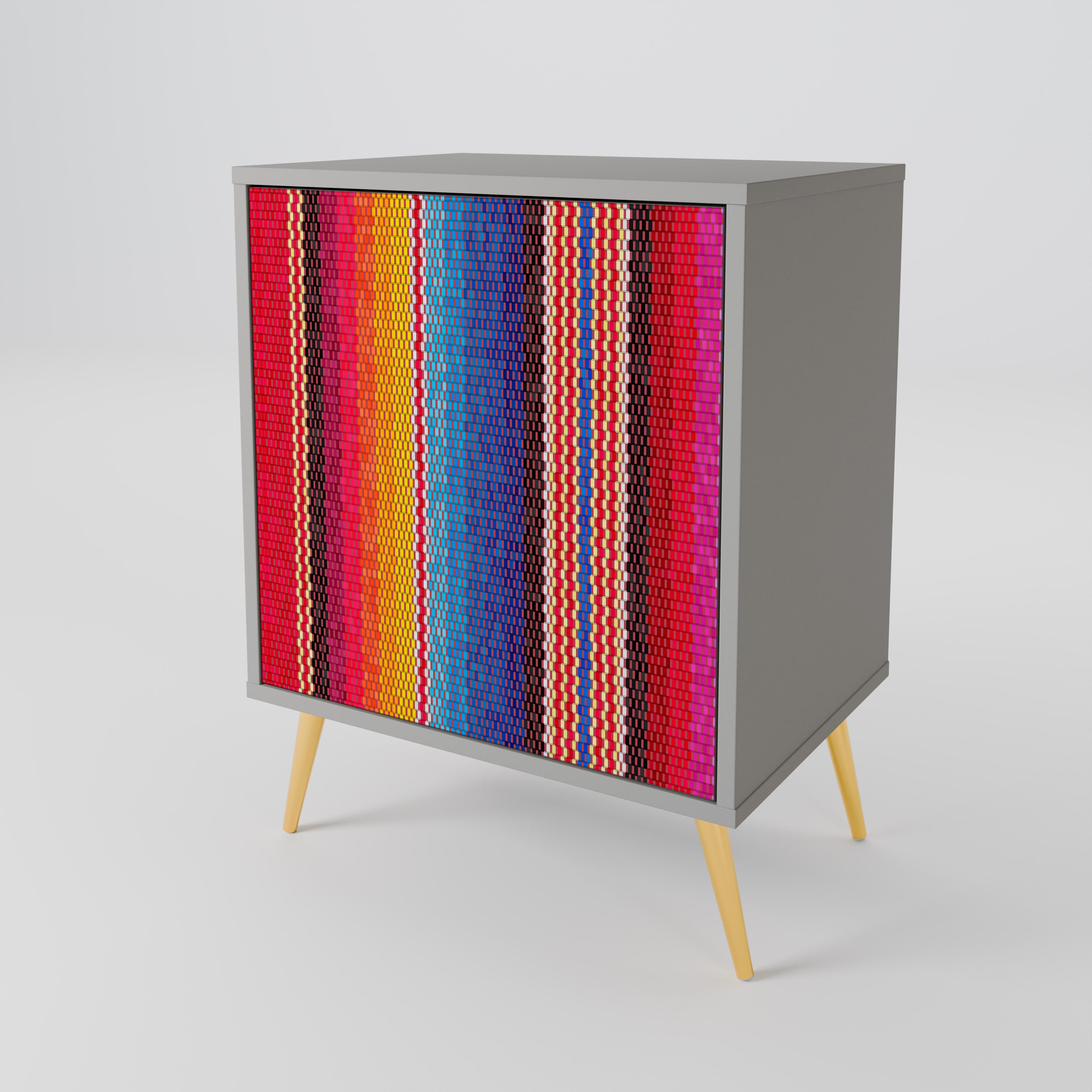 ETHNIC MEXICAN 1-Door Sideboard