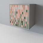 BUILDING THE FUTURE Aparador de 1 Puerta en Acabado Gris