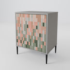 BUILDING THE FUTURE Aparador de 1 Puerta en Acabado Gris