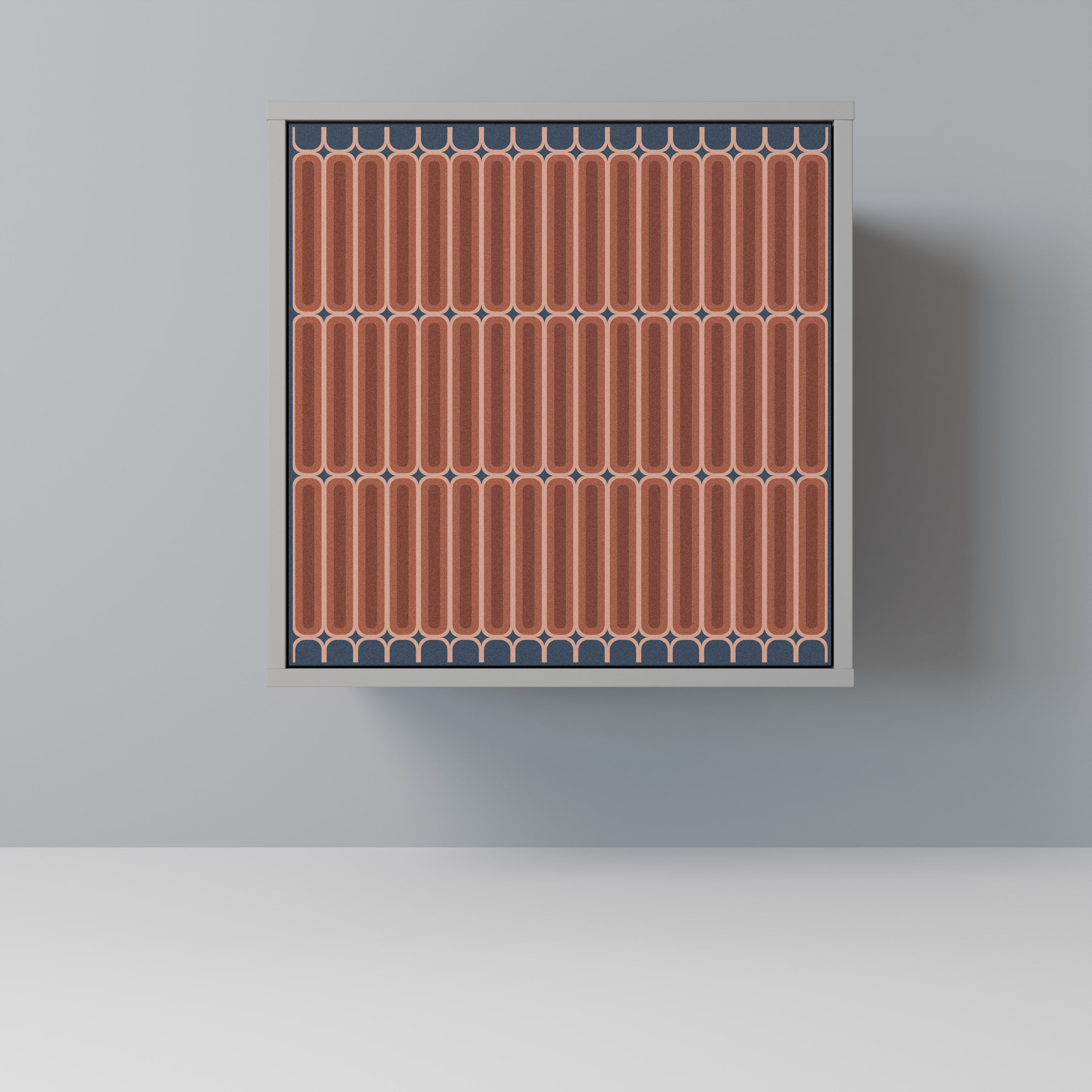 Aparador HYPNOTIC GATE de 1 puerta en acabado gris