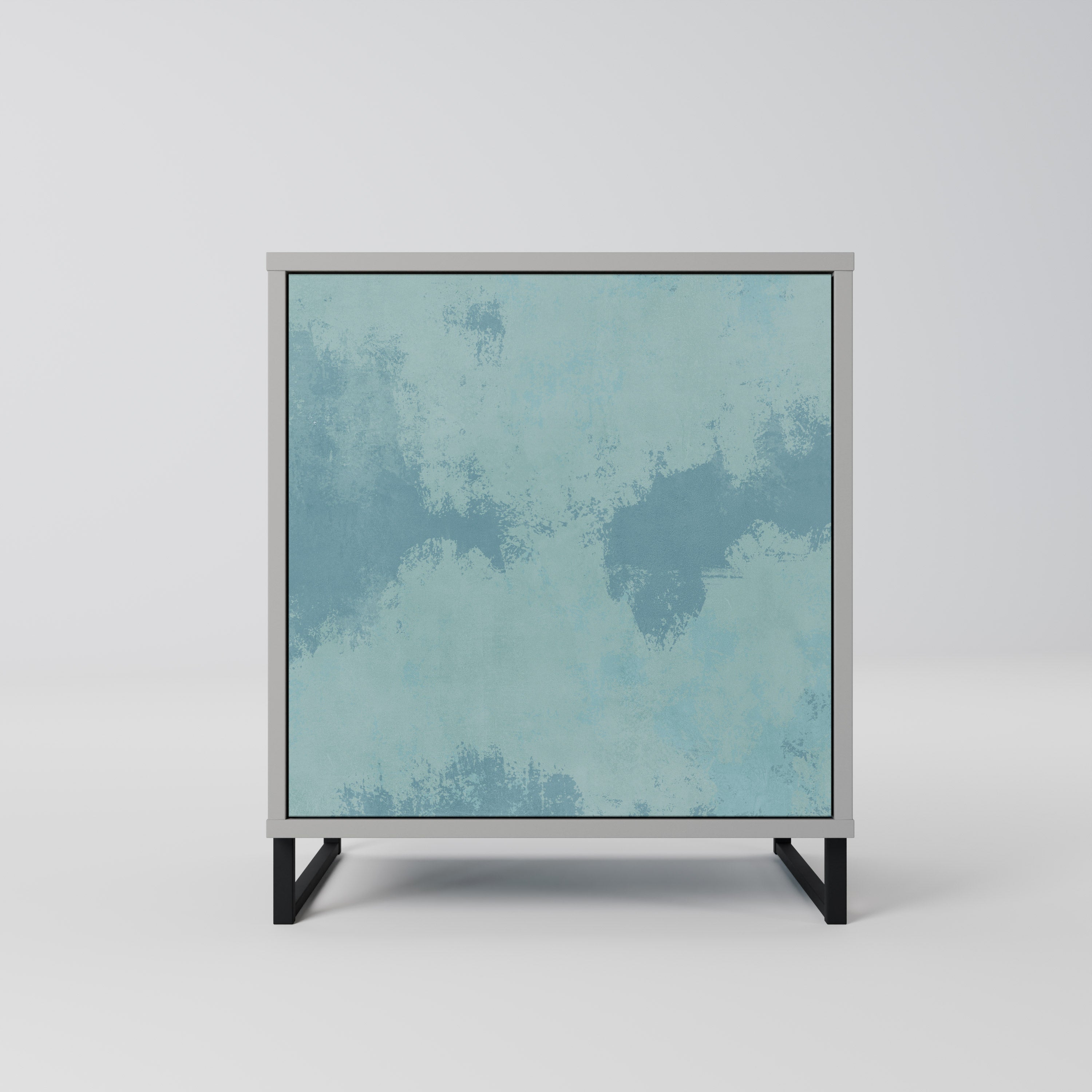 Aparador SKY WASH de 1 puerta en acabado gris