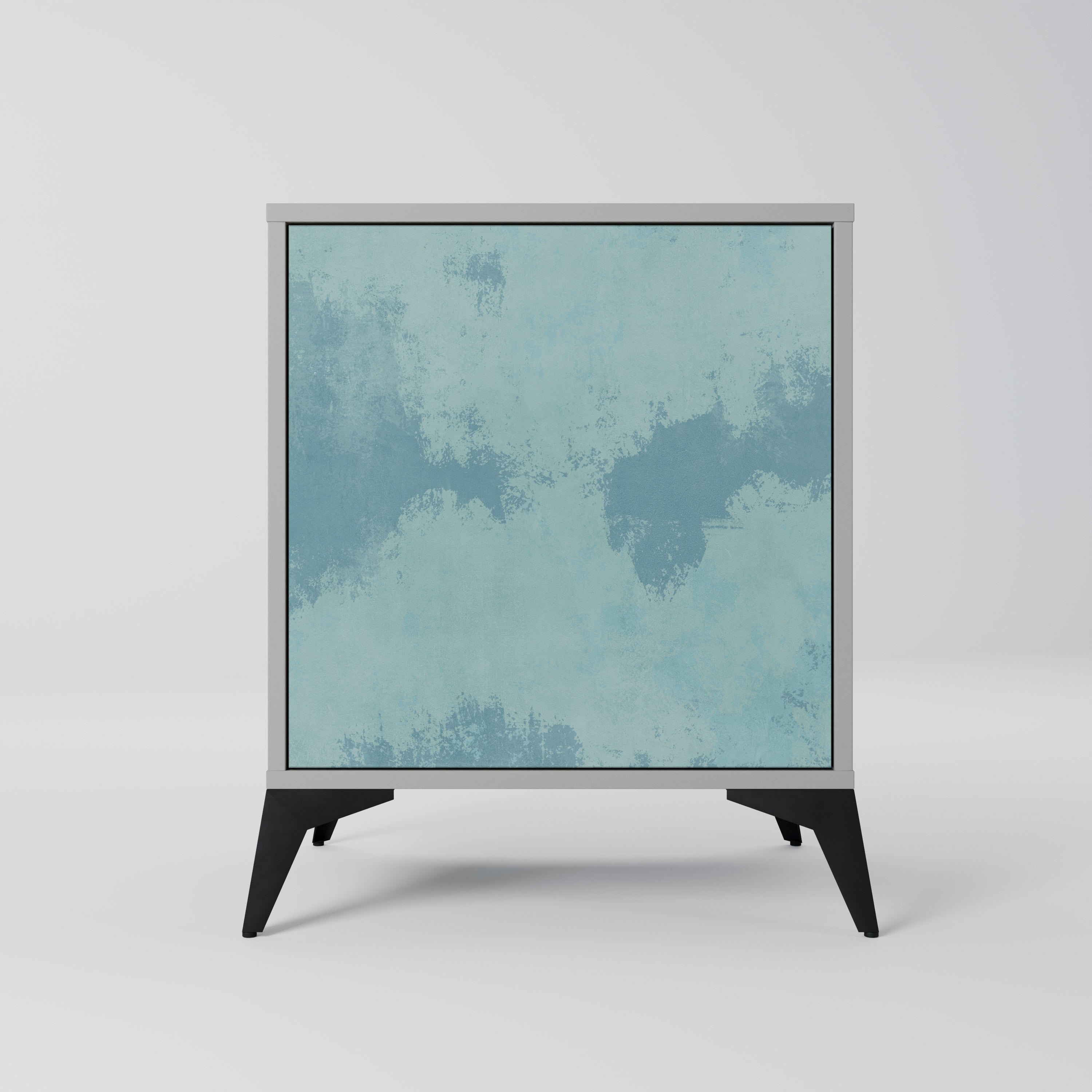 Aparador SKY WASH de 1 puerta en acabado gris