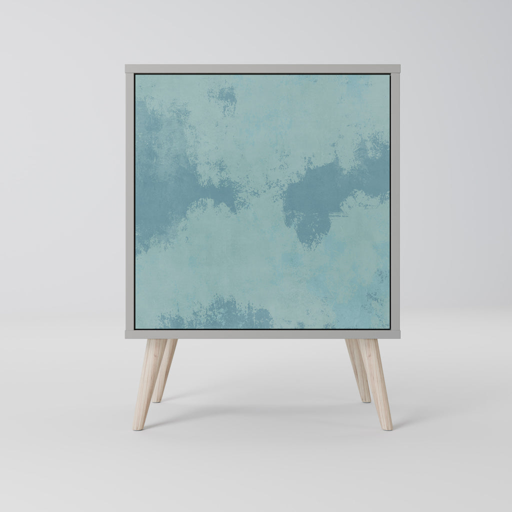 Aparador SKY WASH de 1 puerta en acabado gris