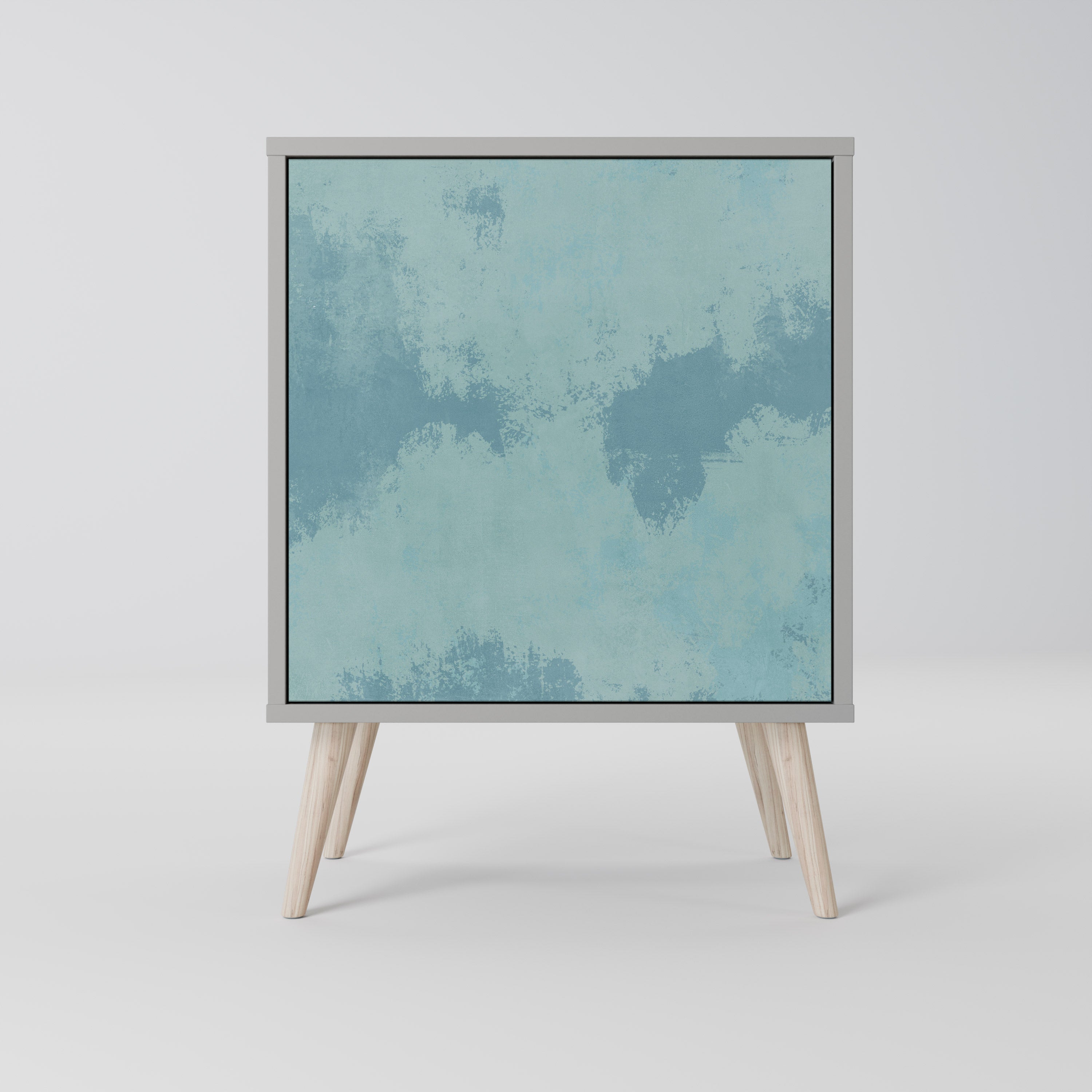 Aparador SKY WASH de 1 puerta en acabado gris