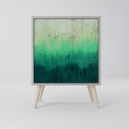 NORTHERN LIGHTS Aparador de 1 Puerta en Acabado Gris