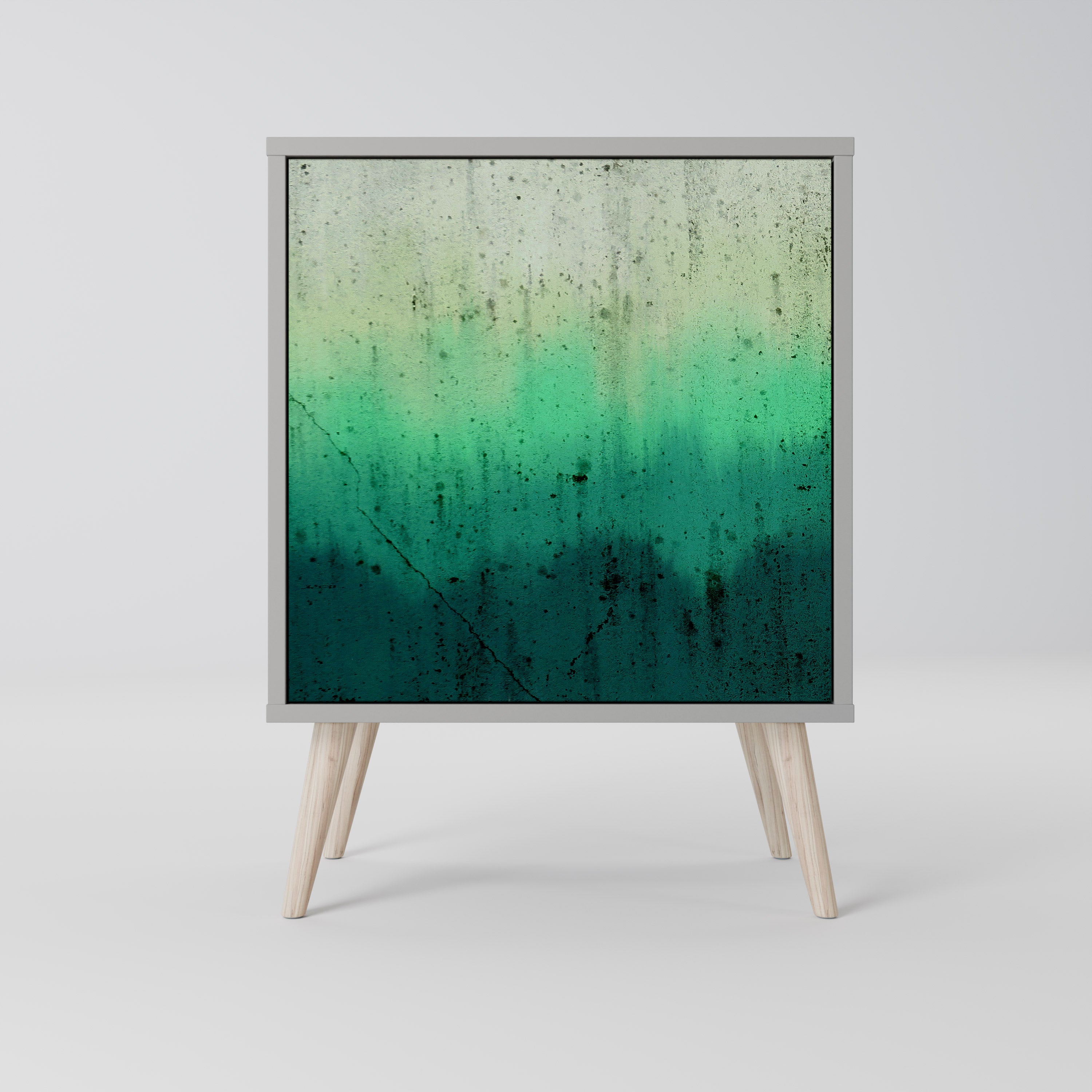 Aparador NORTHERN LIGHTS de 1 puerta en acabado gris