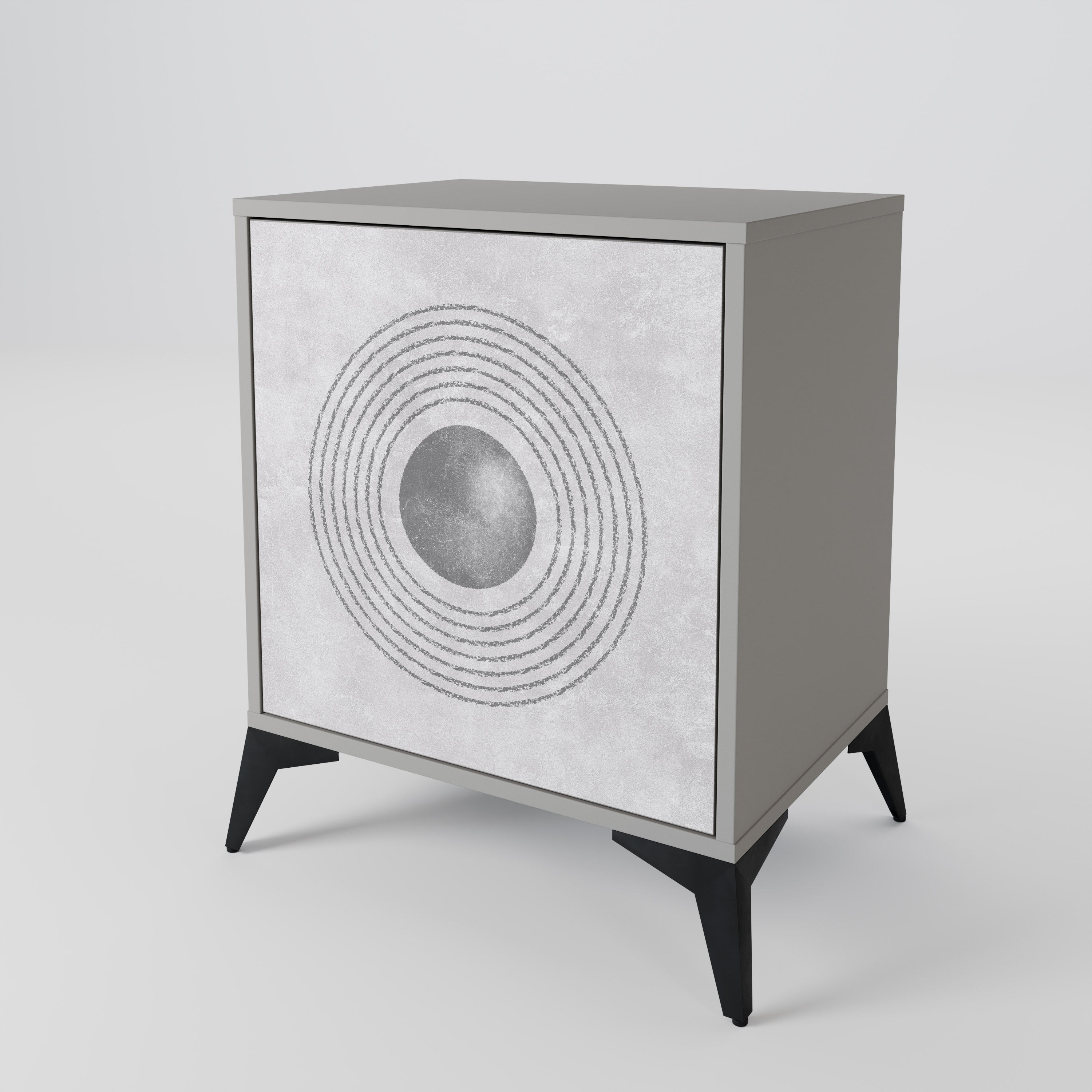 SOLID CIRCLES 1-Door Sideboard