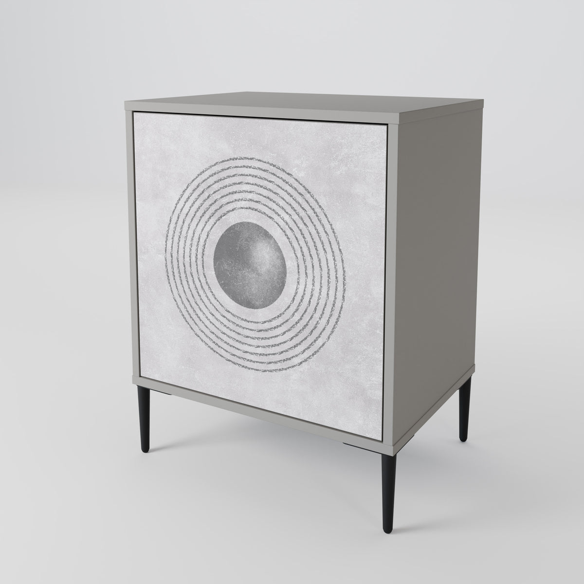 SOLID CIRCLES 1-Door Sideboard