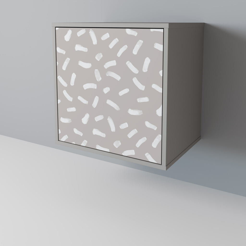 Aparador PASSING SECONDS de 1 puerta en acabado gris