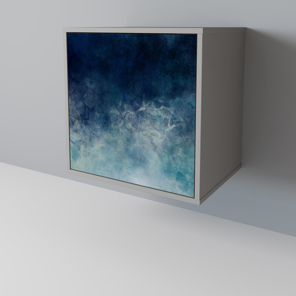 Aparador CELESTIAL FALL de 1 puerta en acabado gris