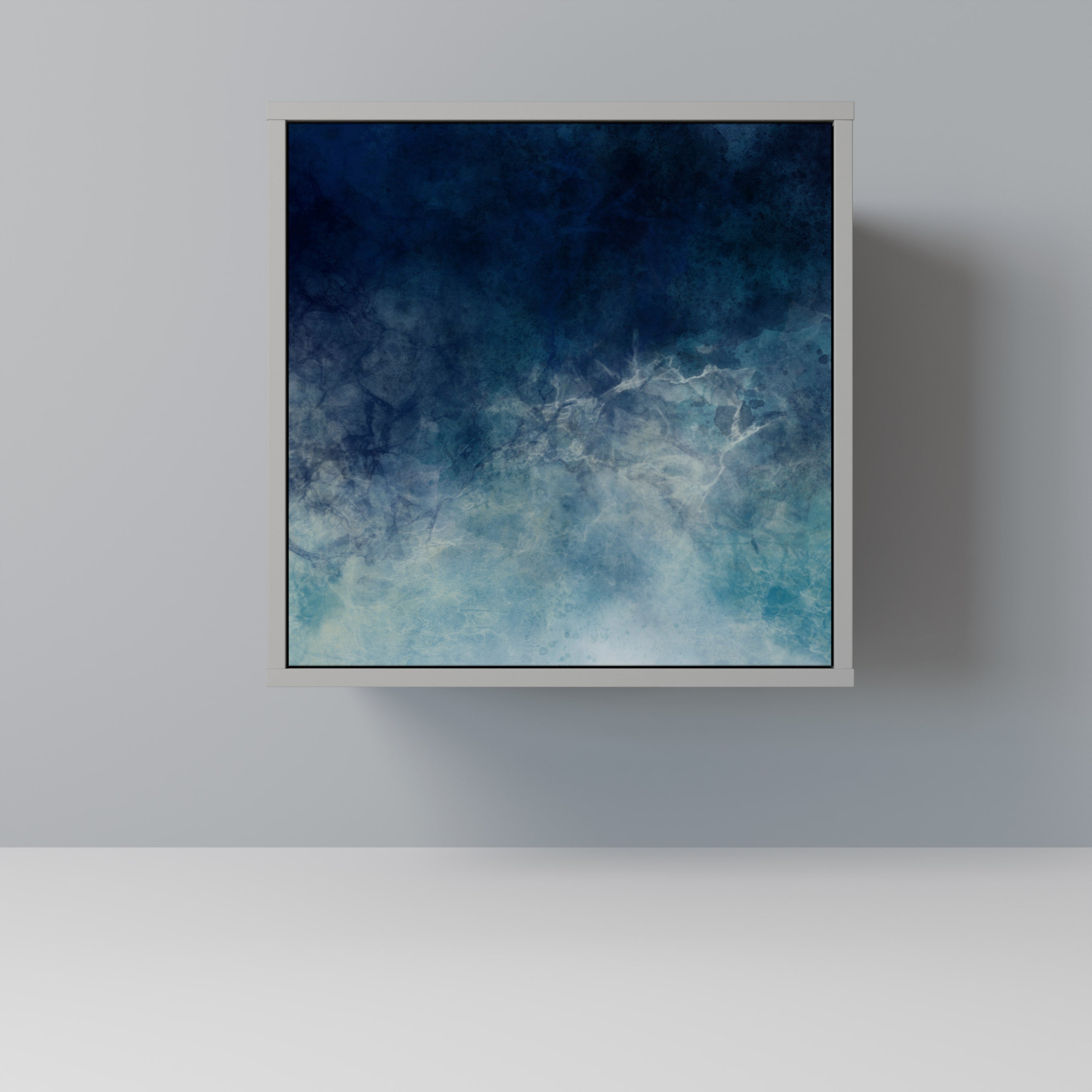 Aparador CELESTIAL FALL de 1 puerta en acabado gris