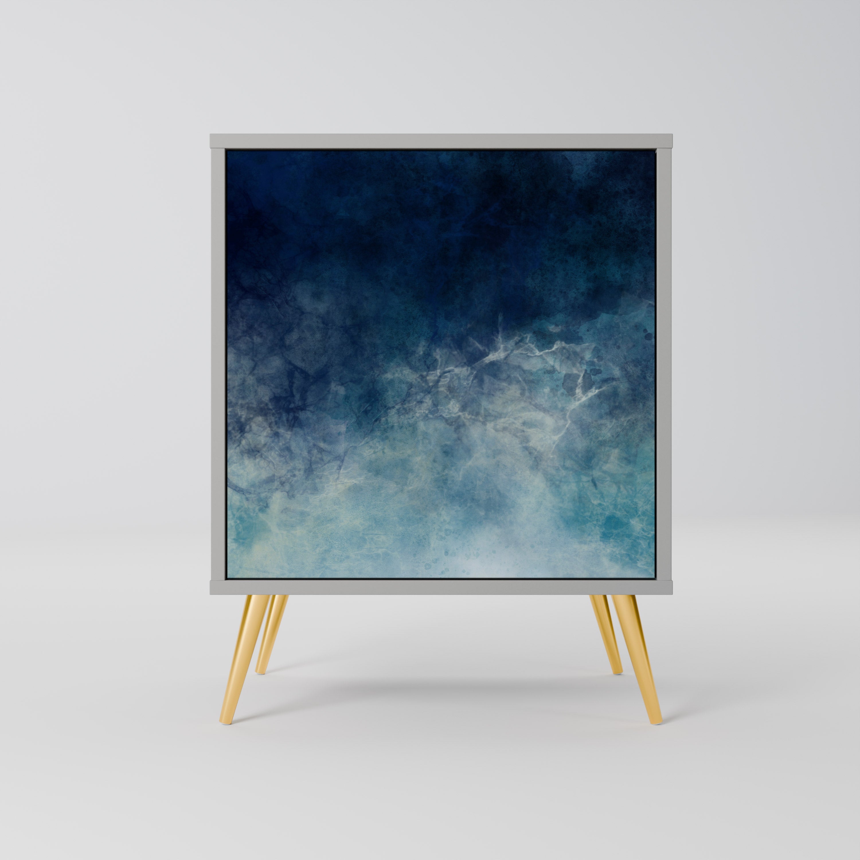 Aparador CELESTIAL FALL de 1 puerta en acabado gris