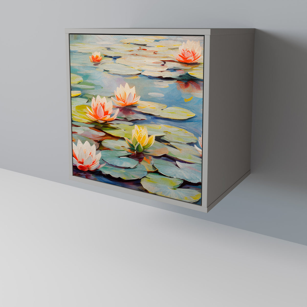 BLOOMING WATERS Aparador de 1 Puerta