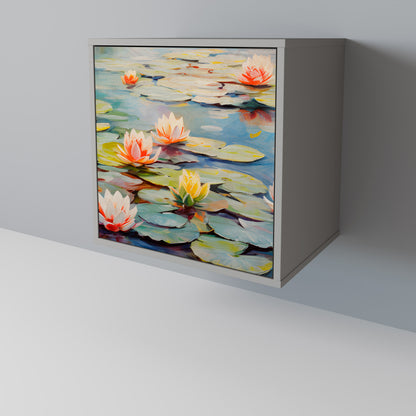 BLOOMING WATERS Aparador de 1 Puerta
