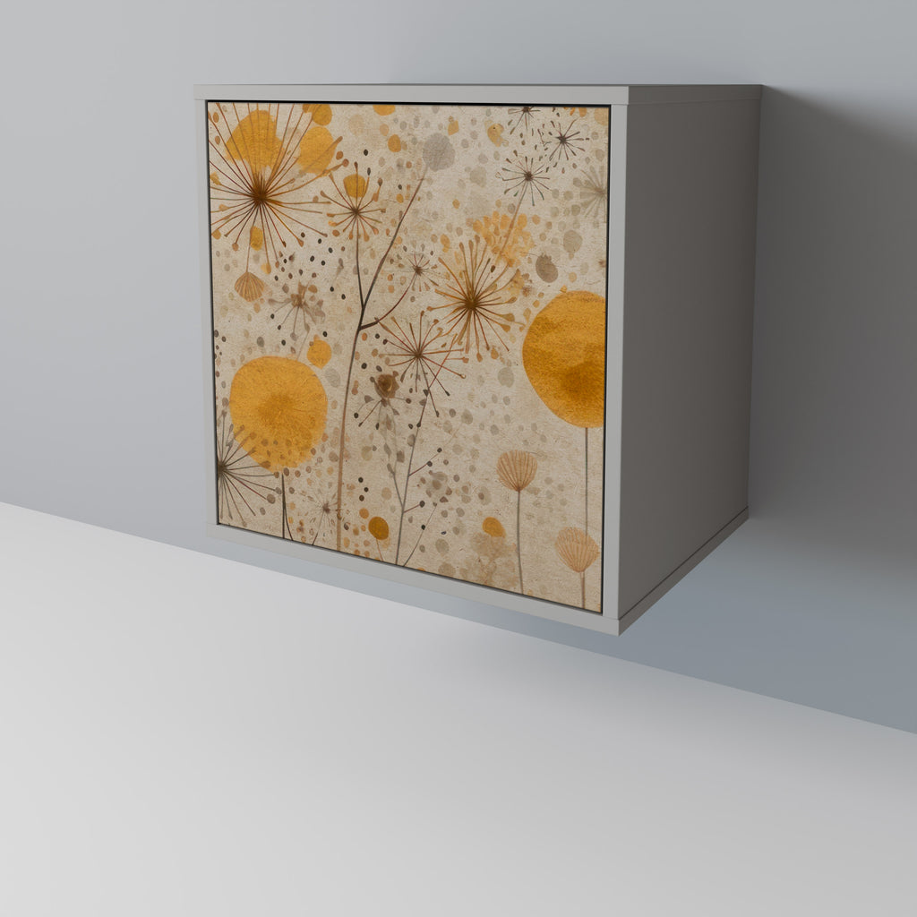 Aparador MORNING GLADE de 1 puerta en acabado gris