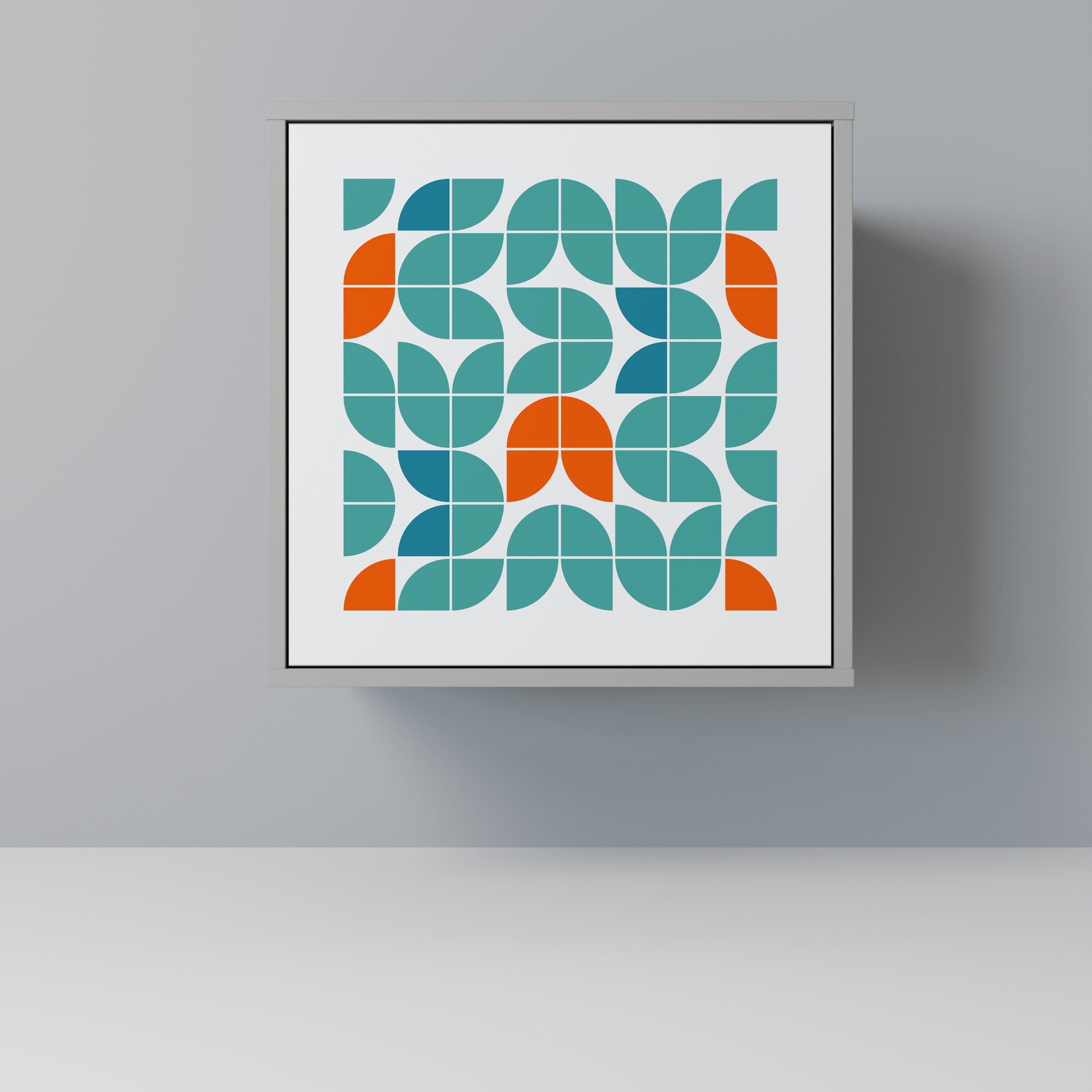 BE THE CHANGE 1-Door Sideboard in Grey Finish