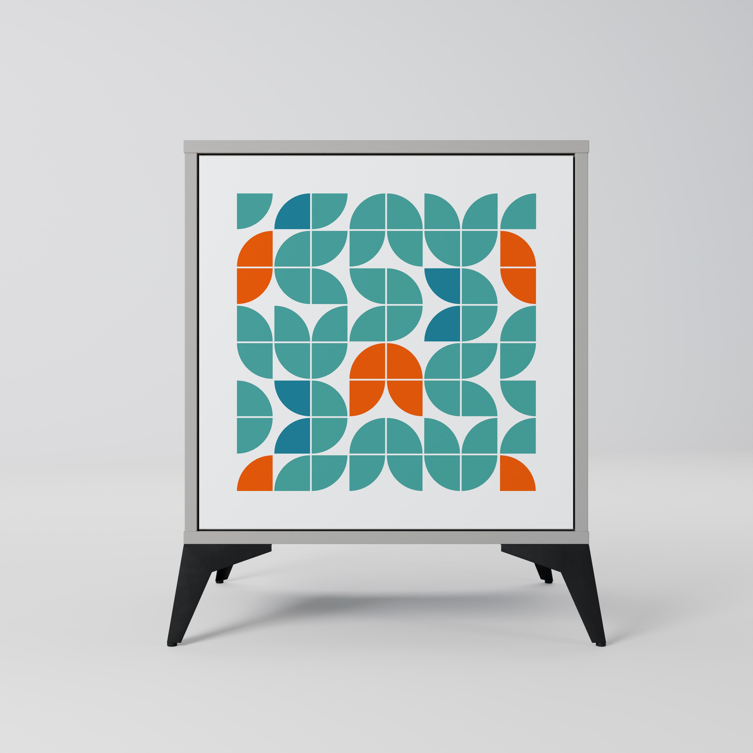 BE THE CHANGE 1-Door Sideboard in Grey Finish