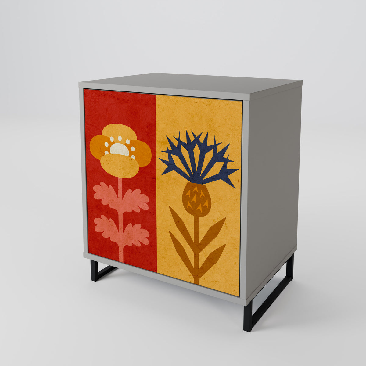 SCANDIC FLOWERET Aparador de 1 Puerta