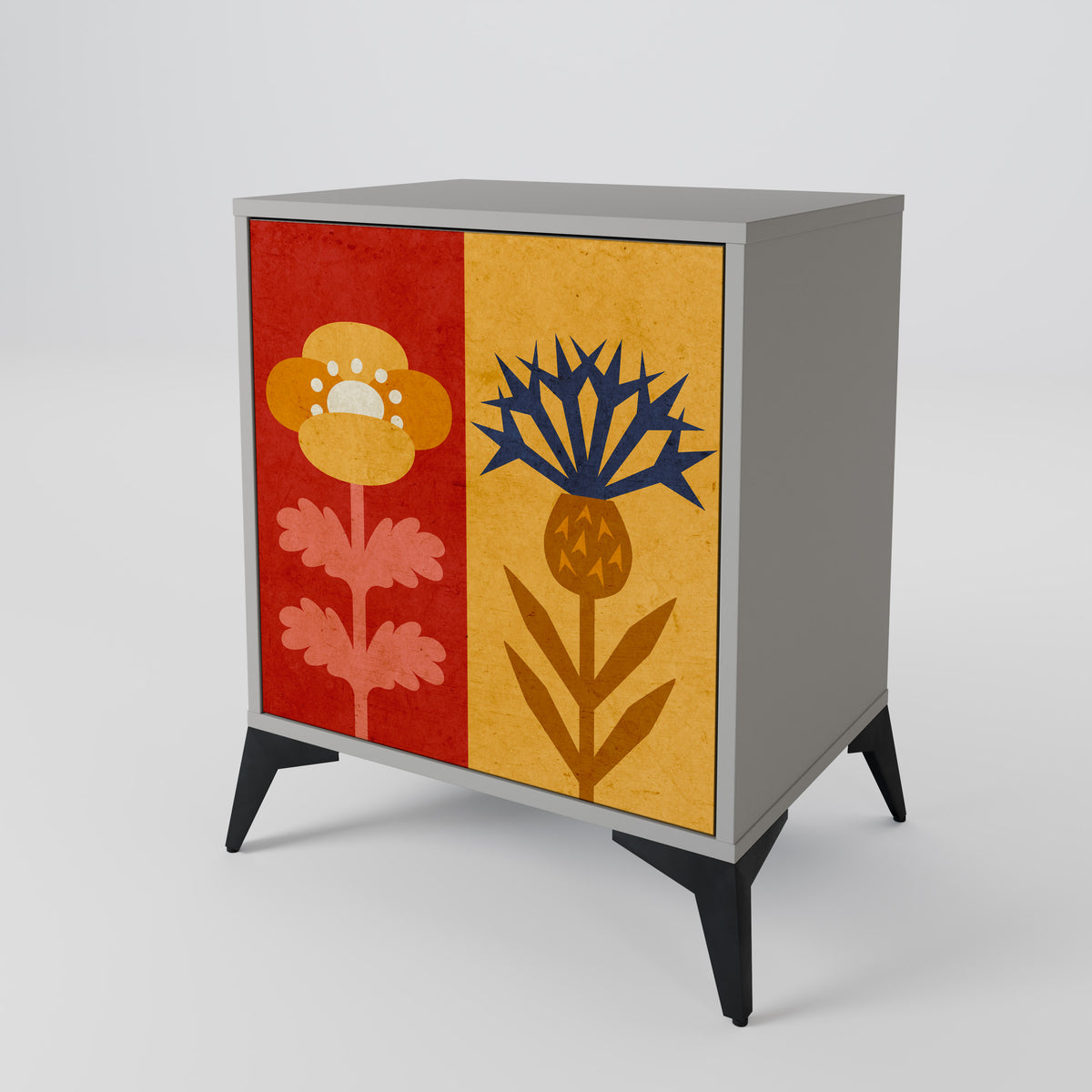 SCANDIC FLOWERET Aparador de 1 Puerta
