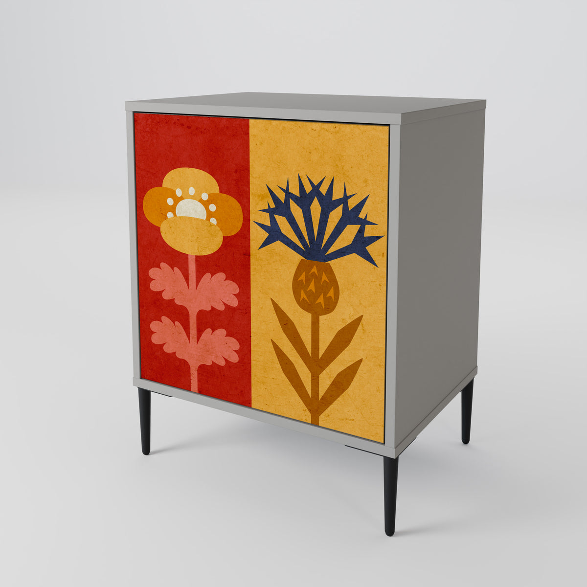 SCANDIC FLOWERET Aparador de 1 Puerta