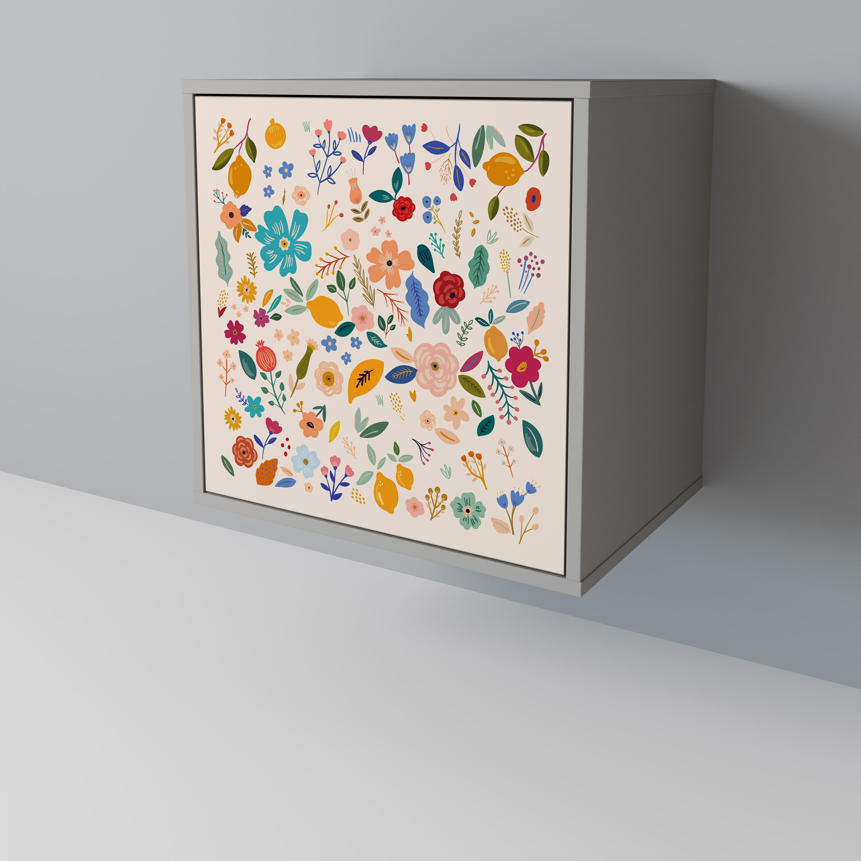 FLORAL COMBINATION 1-Door Sideboard