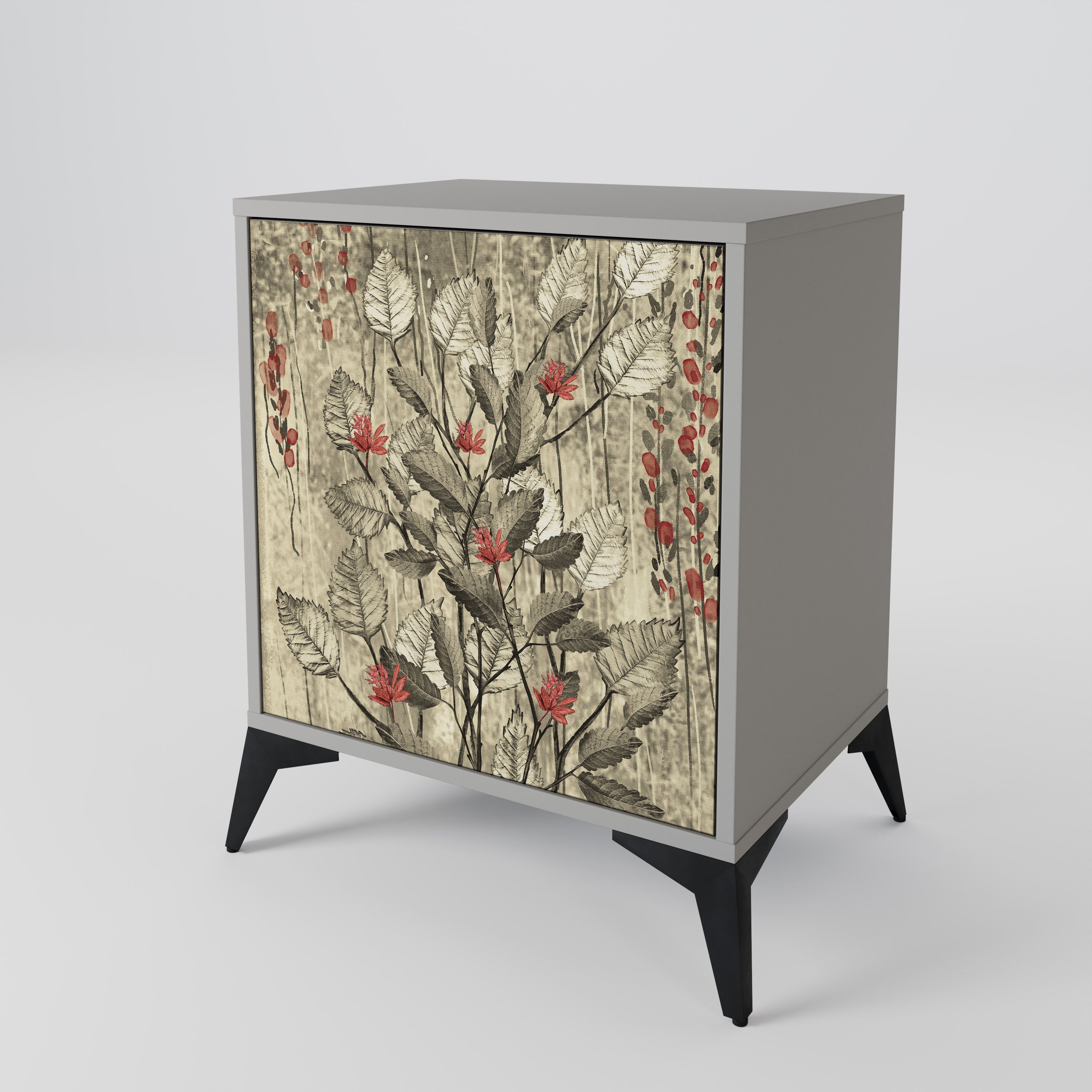 HERBAL GRACE 1-Door Sideboard