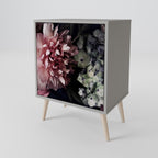PURE BLOSSOM 1-Door Sideboard in Grey Finish