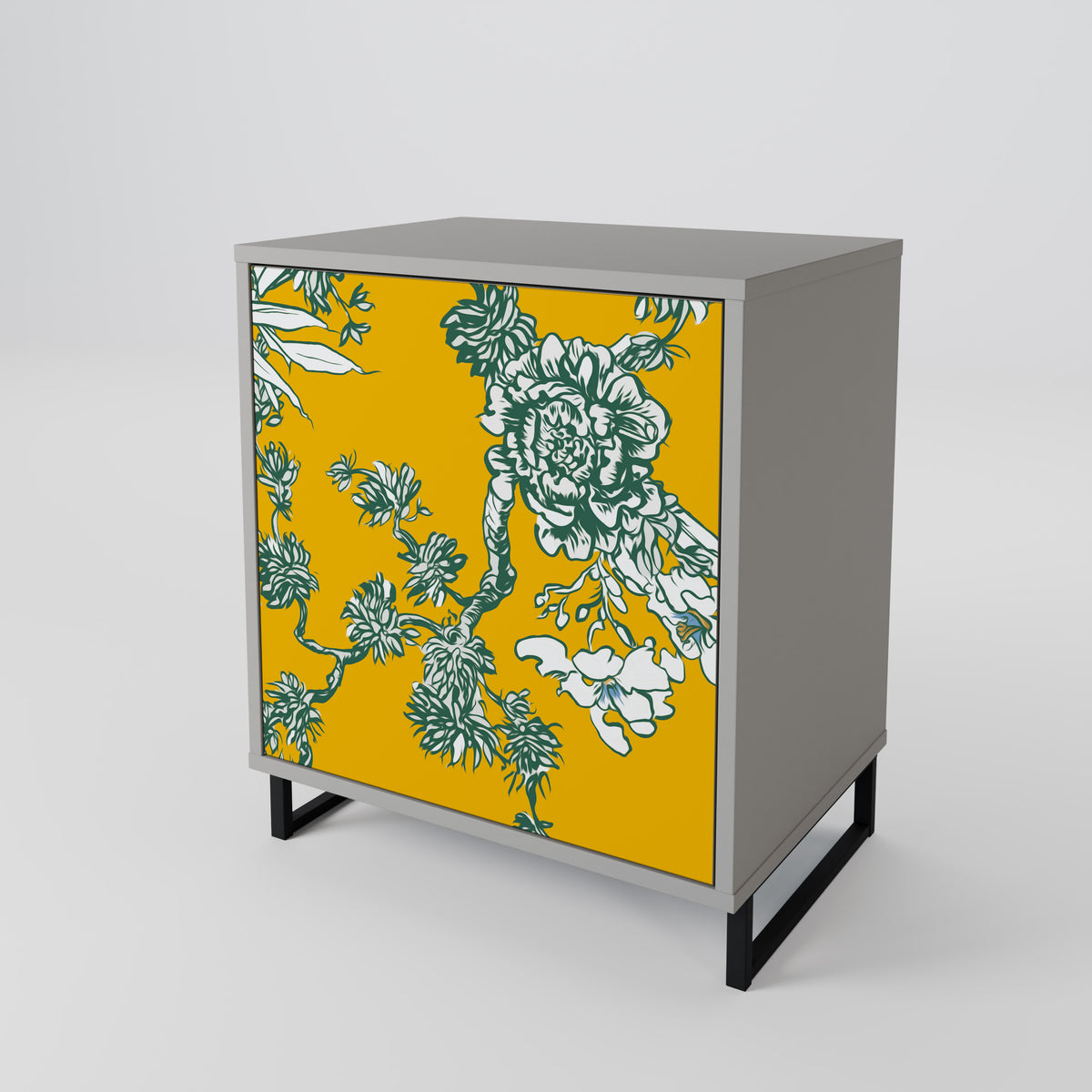 YELLOW CHINOISERIE Aparador de 1 Puerta