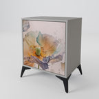 SOFTEN POPPY Aparador de 1 Puerta en Acabado Gris