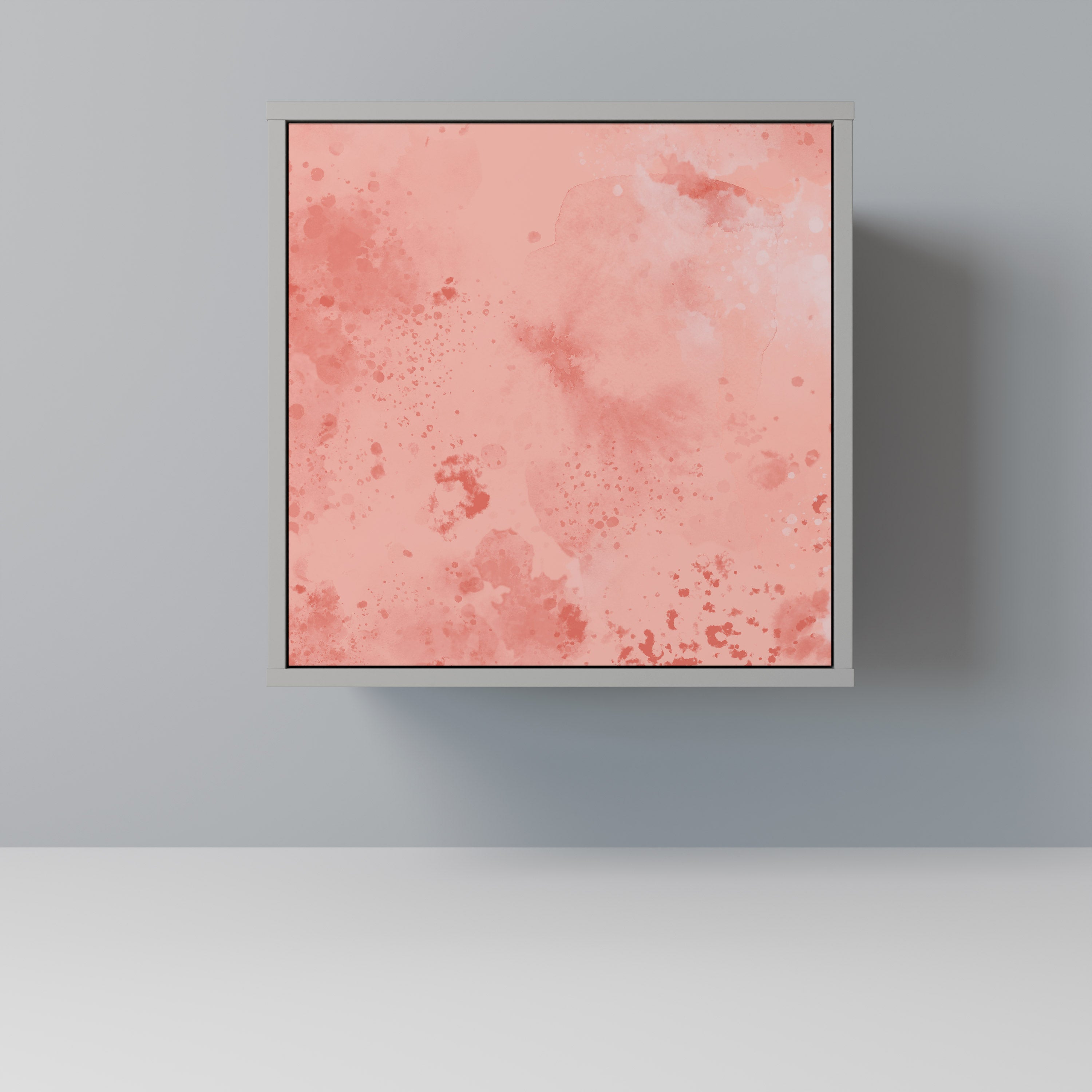 Aparador CRANE DANCE de 1 puerta en acabado gris